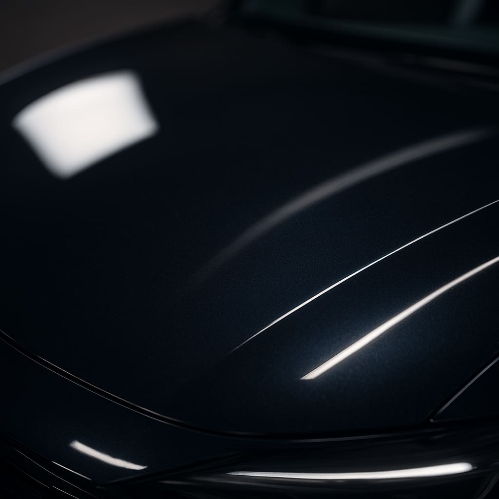 Glänzendes Lackfinish